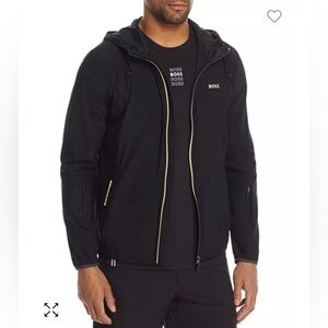 BOSS
Swoven Zip Front Logo Hoodie